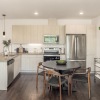 luxury kitchen finishes & modern floorplan